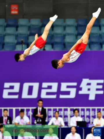 双人蹦床发力顺序，同步节奏决定完成质量